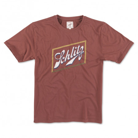 Schlitz Beer Red Men's Logo T-Shirt